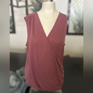 Athleta Breezy Wrap Tank Top - Women Size Large
